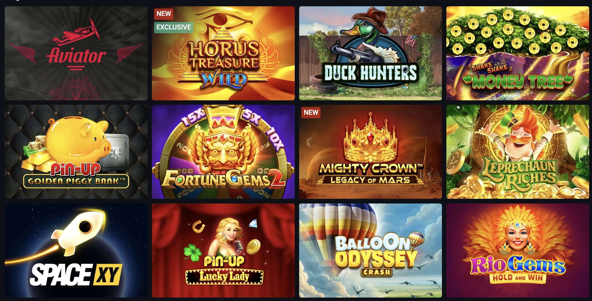 slots at Pin Up Casino